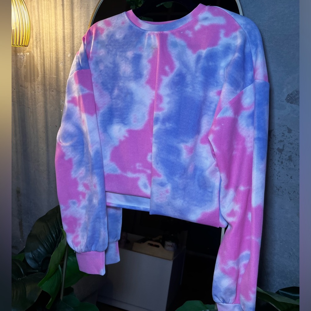 🌙 TIE DYE SWEATER - Y2K